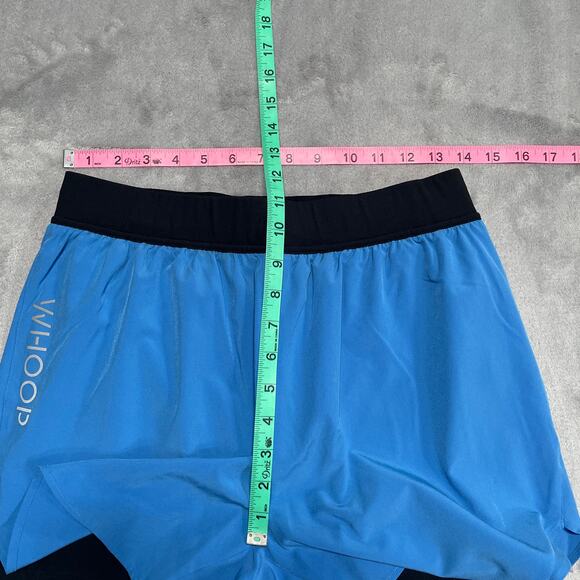 Whoop Any Wear 4.0 Training Shorts Men Medium Blue Lined Performance Compression - Picture 11 of 13